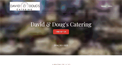 Desktop Screenshot of davidanddougscatering.com